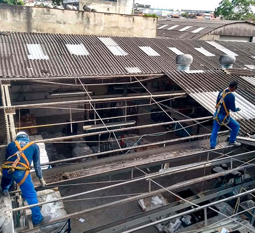 Reforma de telhado - Diadema (SP)
