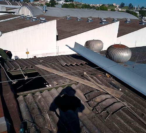 Reforma de telhado - Diadema (SP)